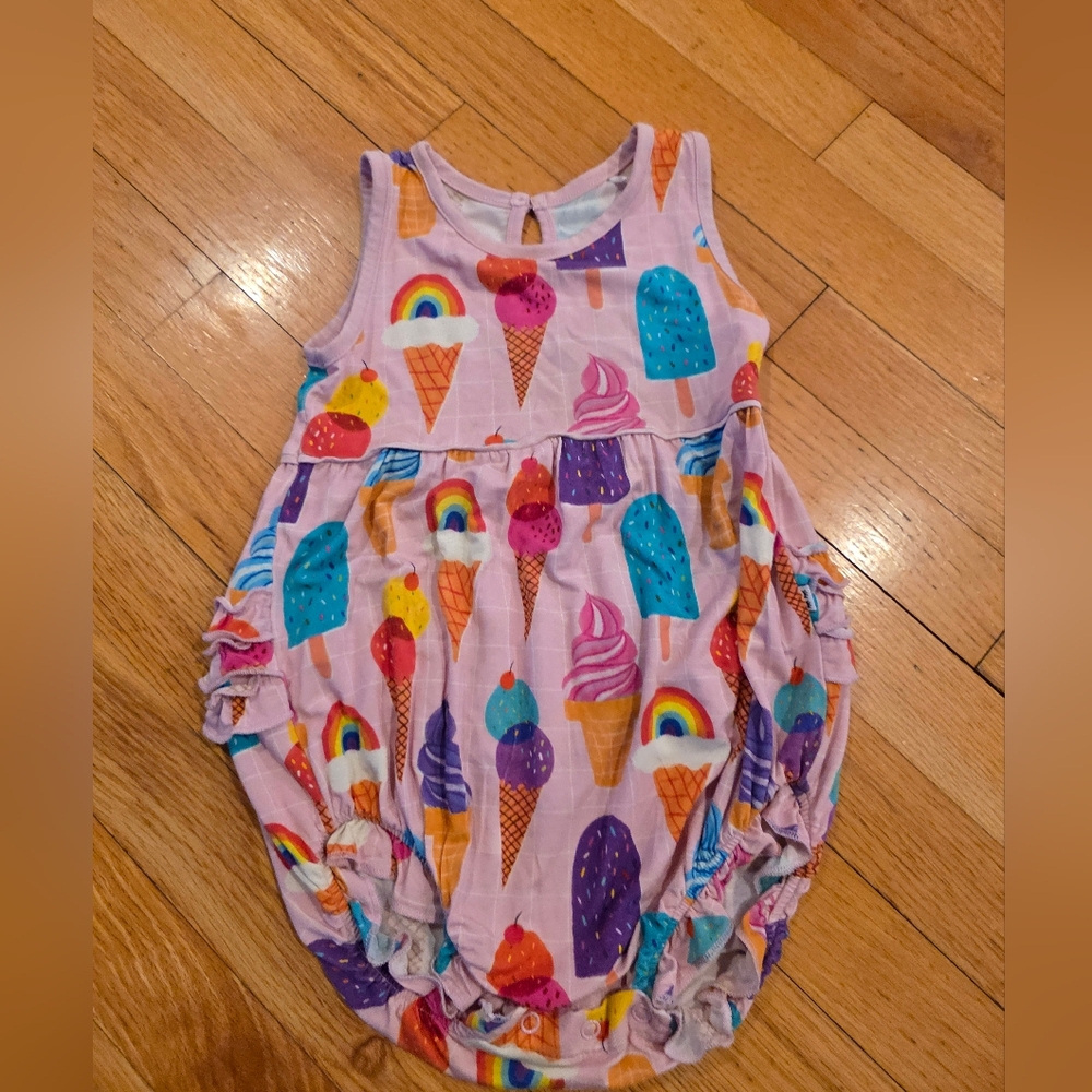 Little Sleepies Ice Cream Romper